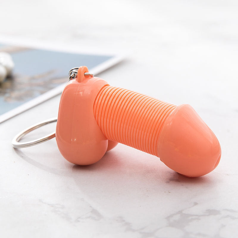 Wholesale ABS Rooster Keychain Spring